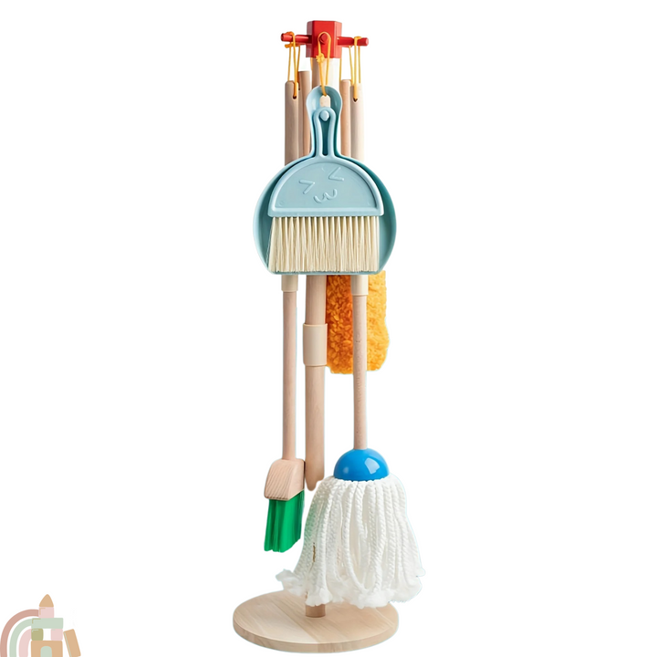 Montessori Wooden Cleaning Toys - Monteplay