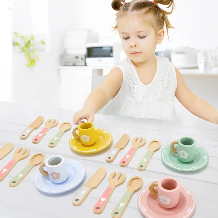 Wooden Play Food Set