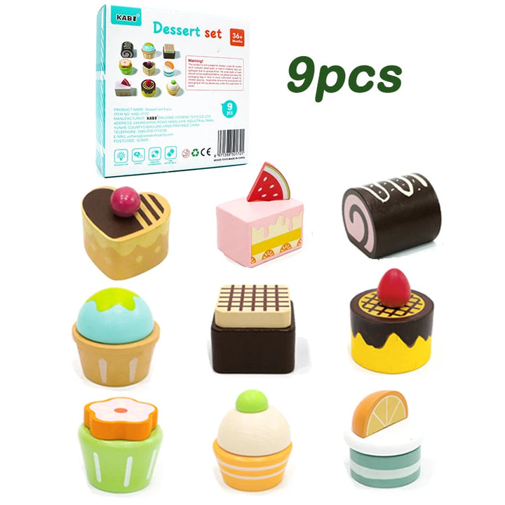 Wooden Play Food Set