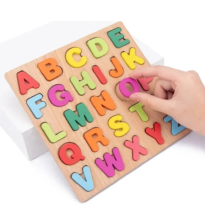 Wooden Alphabet Puzzles