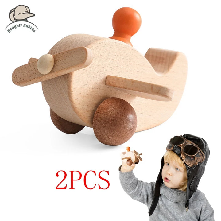 Wooden Montessori Train Toy